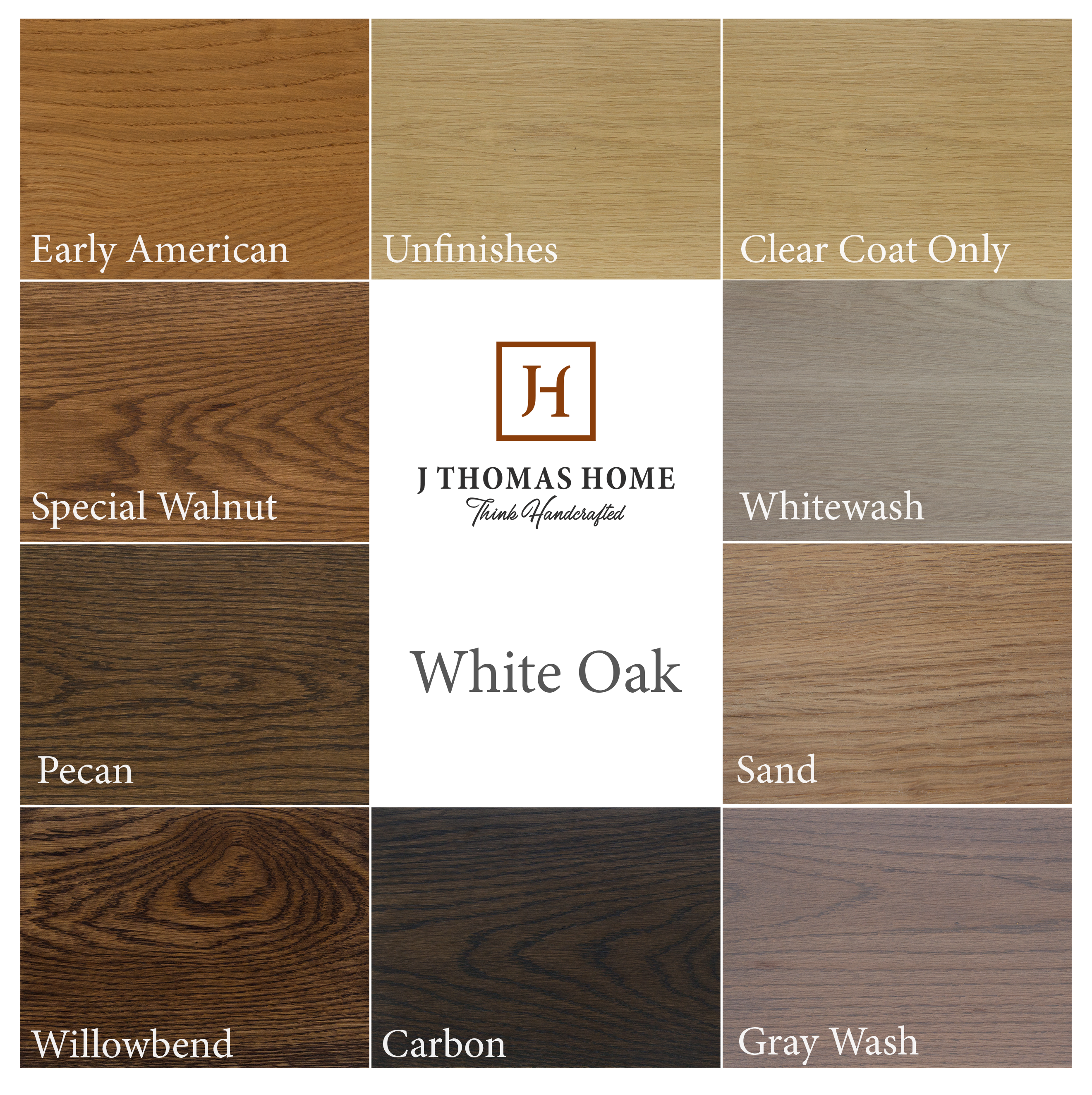 White Oak | 2" Thick | Hardwired